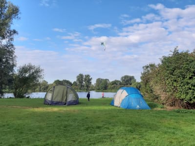 campsite at ferry meadows