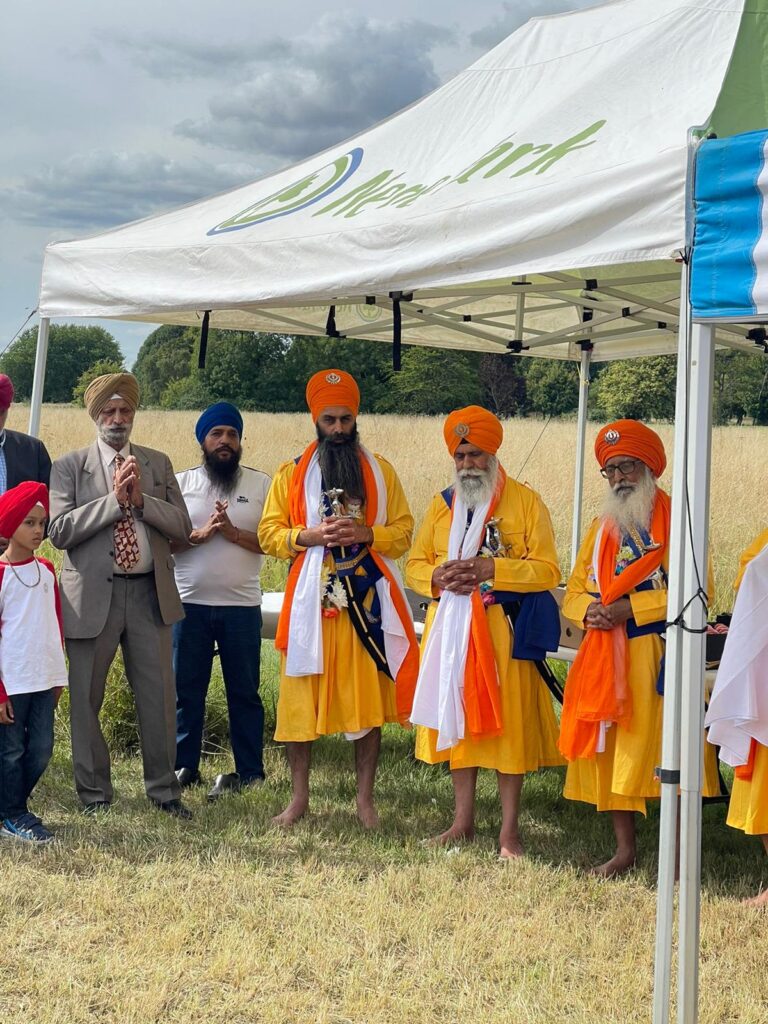 Sikh tree planting