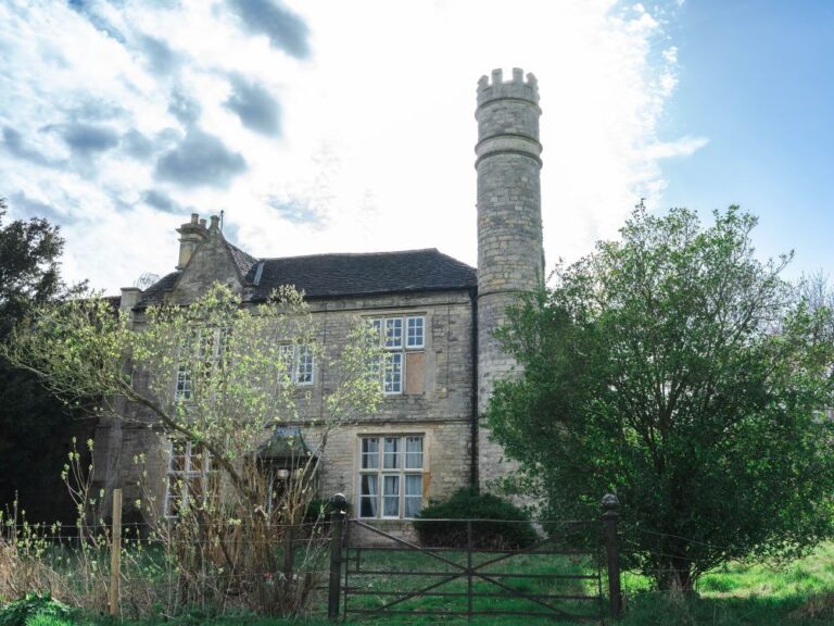 Grade II listed farmhouse with impressive turret