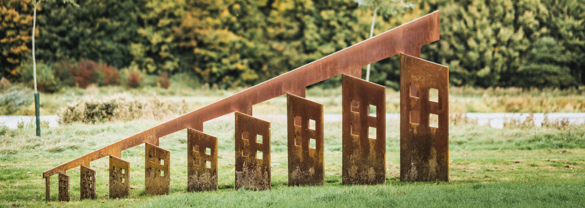 Sculpture in the landscape - Untitled by Miles Davies